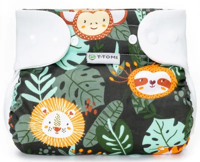 Produktbild von Spreizhöschen für Breites Wickeln SNAP 5-9 kg PLUS Jungle