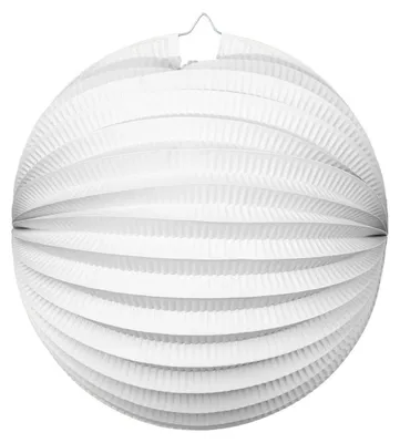 Produktbild von Globos Paper Lantern um Weiß, 25 cm