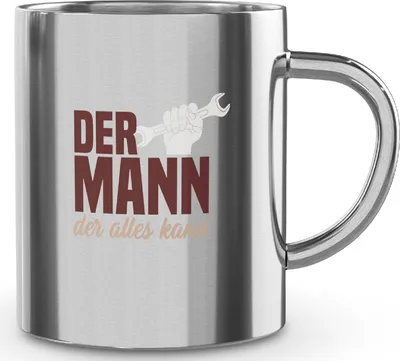 Produktbild von LA VIDA Thermobecher 250ml Mann kann
