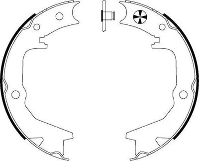 Produktbild von TEXTAR 91062900 Handbremsbeläge für MITSUBISHI Lancer VII Limousine (CSA, CTA) Handbremse 167mm