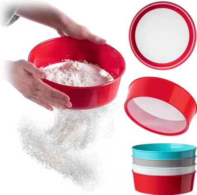 Obrázok produktu pre KADAX Sito na múku Rzeszoto Fi 220 mm Mix farieb