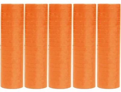 Produktbild von 5 Rollen Papier Luftschlangen orange