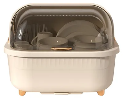 Image de Omgoods - Étagère multifonctionnelle pour vaisselle avec couvercle, idéale pour les accessoires de cuisine