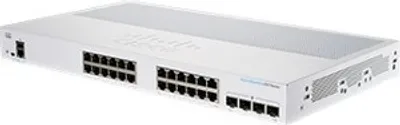 Produktbild von Cisco Business 250 Series CBS250-24T-4X - Switch - L3 - Smart - 24 x 10/100/1000 + 4 x 10 Gigabit SFP+ - an Rack montierbar