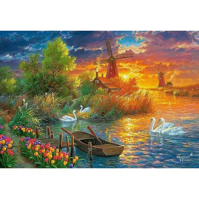 Produktbild von Castorland C-104734-2, 1000 Stück(e), Landschaft, 9 Jahr(e)