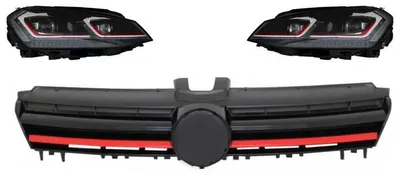 Produktbild von LED Scheinwerfer Dynamisch für VW Golf 7 VII 12-17 Gitter Facelift G7.5 GTI-Look.