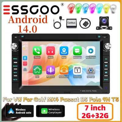 Immagine prodotto di Android 14: Autoradio, sistema multimediale, navigatore, touchscreen
