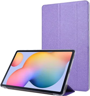Produktbild von Tablethülle für Samsung Galaxy Tab S8 Schutztasche Wallet Cover 360 Case Etuis, Farbe:Violett