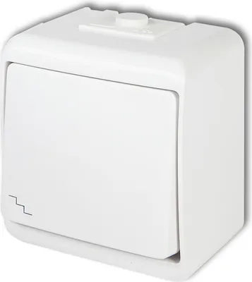 Produktbild von Whe-3 Junior Treppenschalter Weiss