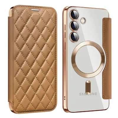 Immagine prodotto di Per Samsung Galaxy S24 Plus 360 gradi corpo completo Magsafe RFID Anti Data Theft Custodia in  Smart Cover