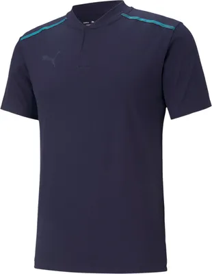 Produktbild von Puma teamCUP Casuals Polo Shirt Herren dunkelblau Gr XXL