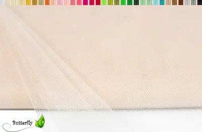 Produktbild von TÜLL Stoff 10m x 150cm, Farbauswahl:champagner 815