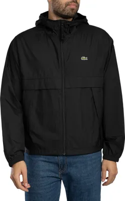 Produktbild von Lacoste Leichte Logo-Jacke, Schwarz M