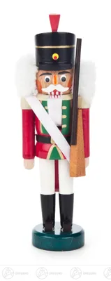 Produktbild von Husar (14cm) Nussknacker von Dregeno Seiffen