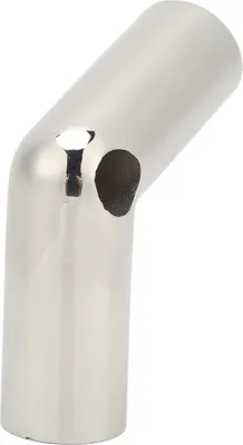 Immagine prodotto di raccordo per corrimano barca a 2 vie da 22 mm, angolo di 110°, acciaio inox 316, antiruggine, per yacht e navi
