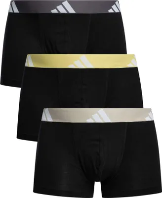 Produktbild von Adidas 3er-Pack Aktiv-Flex-Baumwoll-Unterhosen, Schwarz M