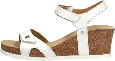 Image de Panama Jack Julia  Sandalen Hak - Wit - Maat 42