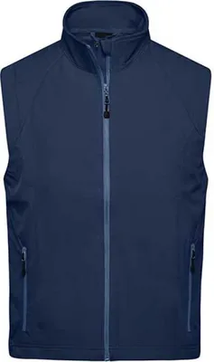 Produktbild von Men's  Softshell Vest Modische Softshellweste navy, Gr. XL