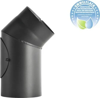 Produktbild von Bertrams Bogen mit Reinigungsöffnung Senotherm 45° Ø 120 mm