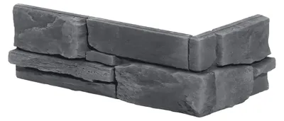 Produktbild von STEGU Grenada 5 Betonstein Wandverkleidung Steinoptik Innen Außen Fassade Graphit