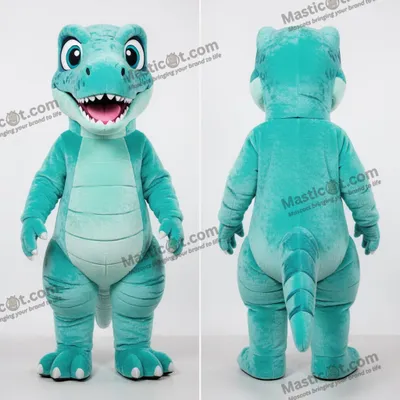Obrázok produktu pre Modrý plyšový maskot Utahraptora
