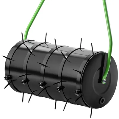 Obrázok produktu pre Kultivátor – valivý valec s výstupkami – oceľ – pracovná šírka 80 cm – veľkosť L – zelený