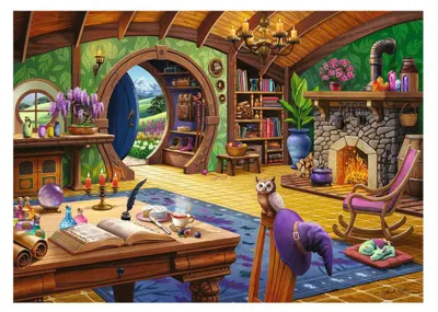 Produktbild von RAVENSBURGER Puzzle Tuln Zauberhä uschen 1000 Puppen