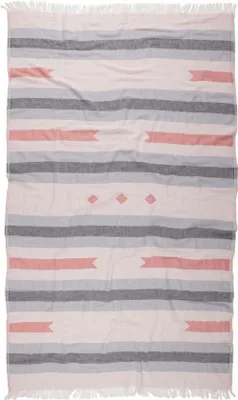 Produktbild von Kayori Miya Hamam-Handtuch Größe 100x180cm Farbe Rot Baumwolle