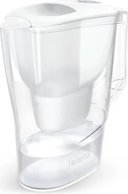 Produktbild von Brita Aluna 2 4l Kanne + 2 Maxtra-Kartuschen weiß