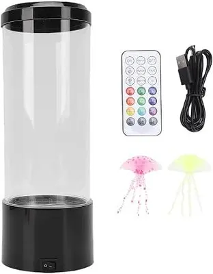 Zdjęcie produktu dla Lampa stołowa z pilotem - 16 kolorów RGB - Lampa nastrojowa do sypialni, dekoracja i lampka nocna