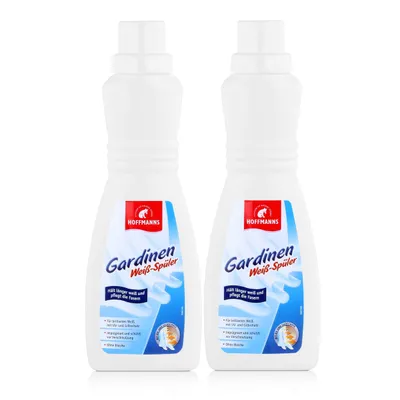 Produktbild von Hoffmanns Gardinen Weiß-Spüler 500ml - Ohne Bleiche (2er Pack)