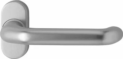 Produktbild von edi Profiltürdrückerlochteil 1300/2033 Alu.F1 ov.8mm gekr - 1300/2033/01
