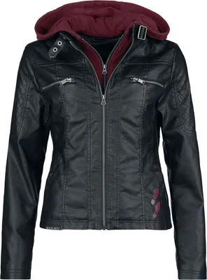 Produktbild von Harry Potter Kunstlederjacke Damen Mischief Managed schwarz XL