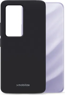 Zdjęcie produktu dla Etui Mobilize Rubber Gelly na telefon Xiaomi Redmi 15 – elastyczne etui z TPU – kolor czarny