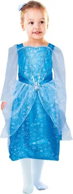 Produktbild von Prinzessin Kleid mit Schneeflocken 116