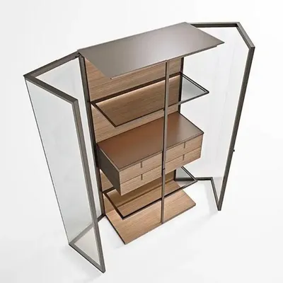 Image de Vitrine Armoire de collection Vitrine en verre Vitrine Armoire en verre Armoire pour objets