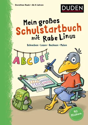 Produktbild von Mein großes Schulstartbuch mit Rabe Linus