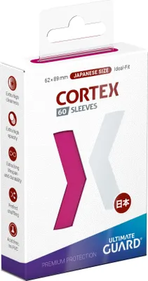 Immagine prodotto di Premium Mufki na Karty Japońskiego Rozmiaru Cortex (60) - Różowe