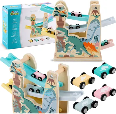 Obrázok produktu pre Drevená hračka s autíčkami RK-867 Ricokids