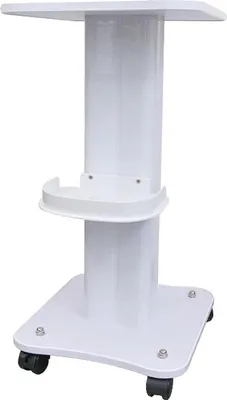 Obrázok produktu pre Vozík pre kozmetické salóny, ľahká mobilita, robustná konštrukcia, biely