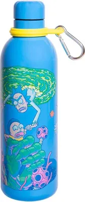 Obrázek produktu pro Grupo Erik Rick And Morty Láhev na studenou vodu 500 ml Blue Blue One Size