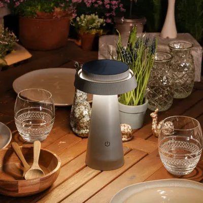 Produktbild von esotec Solar Tisch- und Leseleuchte Sissi DIMMBAR AKKU USB-C outdoor 102921