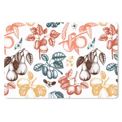 Produktbild von MuchoWow® Mauspad Mousepad Obst - Jahrgang - Baum - Design 27x18 cm - Mousepads - Maus Mat - Pad - Mausunterlage - Büroartikel - Desk Matten