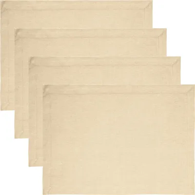Produktbild von REDBEST Tischset Tulsa" 4er-Pack beige 35x50 cm"