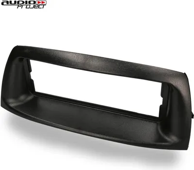 Produktbild von Audioproject A374 - Radioblende 1-DIN kompatibel für FIAT Punto Typ 188 Bj. 1999 - 2007 Einbau-Rahmen Auto-Radio Blende schwarz