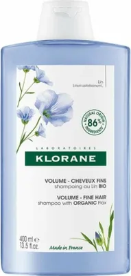 Zdjęcie produktu dla Klorane Szampon z lnem nadający objętości, 400 ml