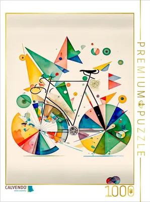 Produktbild von CALVENDO Puzzle Das Fahrrad | 1000 Teile Lege-Größe 64x48cm Foto-Puzzle für glückliche Stunden