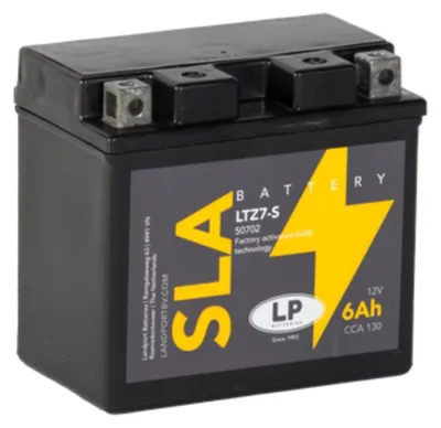 Image de Batterie AGM SLA 12V 6Ah pour moto Batterie de démarrage MS LTZ7-S