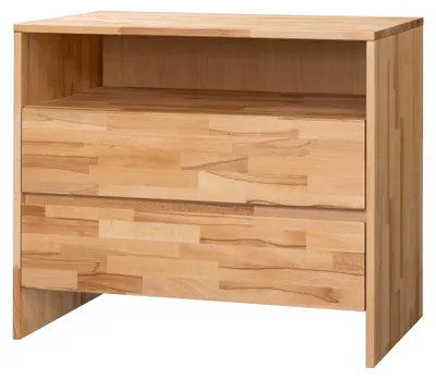 Produktbild von HASENA Kommode Sideboard Ina 2 Schubladen und Fach Kernbuche (80)