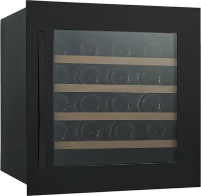 Zdjęcie produktu dla Caviss SLEN132TBE4, Wbudowany, 32 butel., G, Światło wewnętrzne, Czarny